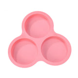 Maxbell Air Fryer Egg Mold Baking Mold Air Fryer Accessory 3 Holes Silicone Egg Mold