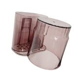 Maxbell Maxbell Toothbrush and Toothpaste Holder with Cup Modern Toothbrush Rack Home Shower Pink