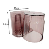 Maxbell Maxbell Toothbrush and Toothpaste Holder with Cup Modern Toothbrush Rack Home Shower Pink