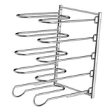 Maxbell Maxbell Pan Organizer Rack for Cabinet 5 Tiers Pot Rack Organizer Under Cabinet Home