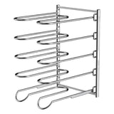 Maxbell Maxbell Pan Organizer Rack for Cabinet 5 Tiers Pot Rack Organizer Under Cabinet Home