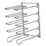 Maxbell Maxbell Pan Organizer Rack for Cabinet 5 Tiers Pot Rack Organizer Under Cabinet Home
