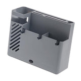Maxbell Maxbell Kitchen Chopsticks Rack Wall Mount Sturdy Kitchen Utensil Wall Organizer Box Gray