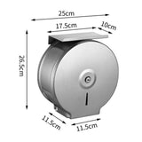 Maxbell Maxbell Commercial Jumbo Toilet Paper Dispenser Wall Mount for Schools Kindergartens with phone holder