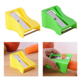 Maxbell Maxbell Fruit Vegetable Peeler Practical Multifunctional for Carrot Vegetable Fruits Yellow