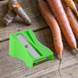 Maxbell Maxbell Fruit Vegetable Peeler Practical Multifunctional for Carrot Vegetable Fruits Green