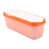 Maxbell Maxbell Ice Cream Container Stylish Storage Container for Yogurt Refrigerator Sorbet Orange