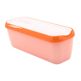Maxbell Maxbell Ice Cream Container Stylish Storage Container for Yogurt Refrigerator Sorbet Orange