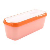 Maxbell Maxbell Ice Cream Container Stylish Storage Container for Yogurt Refrigerator Sorbet Orange