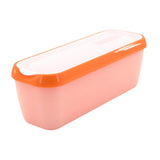 Maxbell Maxbell Ice Cream Container Stylish Storage Container for Yogurt Refrigerator Sorbet Orange