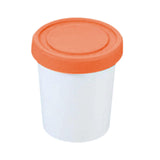 Maxbell Maxbell Ice Cream Pint Cup Dessert Container for Desserts Homemade Ice Cream Yoghurt M orange