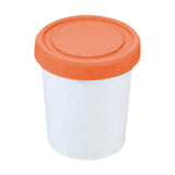 Maxbell Maxbell Ice Cream Pint Cup Dessert Container for Desserts Homemade Ice Cream Yoghurt M orange