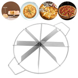 Maxbell Maxbell Cake Portion Marker Baking Tool Pie and Cake Marker Equal Pizza Slicer 8 Slice