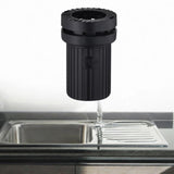 Maxbell Maxbell Faucet Nut Fixed Base Wear Resistant Reliable Multiuse for Kitchen Home Lawn Black