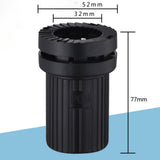 Maxbell Maxbell Faucet Nut Fixed Base Wear Resistant Reliable Multiuse for Kitchen Home Lawn Black