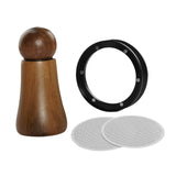 Maxbell Maxbell Coffee Tamper Distributor Home Wooden Cafe Lightweight Coffee Distributor 1Set 51mm