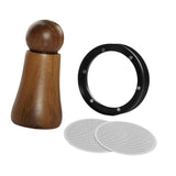 Maxbell Maxbell Coffee Tamper Distributor Home Wooden Cafe Lightweight Coffee Distributor 1Set 51mm