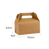 Maxbell Maxbell 20 Pieces Cake Boxes Portable Bakery Gift Boxes for Picnic Camping Cake Shop Brown