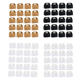 Maxbell Maxbell 20 Pieces Cake Boxes Portable Bakery Gift Boxes for Picnic Camping Cake Shop Brown