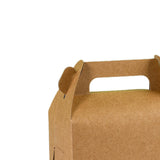 Maxbell Maxbell 20 Pieces Cake Boxes Portable Bakery Gift Boxes for Picnic Camping Cake Shop Brown