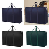 Maxbell Maxbell Large Storage Bag Strong Handles Moving House Bag for Pillow Clothes Bedding Dark Blue