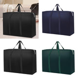 Maxbell Maxbell Large Storage Bag Strong Handles Moving House Bag for Pillow Clothes Bedding Dark Blue