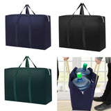 Maxbell Maxbell Large Storage Bag Strong Handles Moving House Bag for Pillow Clothes Bedding Dark Blue