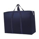 Maxbell Maxbell Large Storage Bag Strong Handles Moving House Bag for Pillow Clothes Bedding Dark Blue