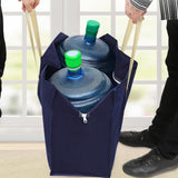 Maxbell Maxbell Large Storage Bag Strong Handles Moving House Bag for Pillow Clothes Bedding Dark Blue