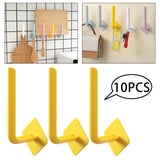 Maxbell Maxbell 10 Pieces Baseball Cap Hats Rack Hanging Organizer for Room Bedroom Entryway Yellow