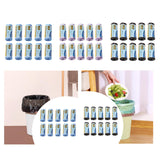 Maxbell Maxbell Trash Bags 10 Rolls /300 Count Kitchen Trash Bags for Kitchen Office Bedroom Blue
