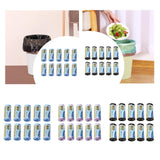 Maxbell Maxbell Trash Bags 10 Rolls /300 Count Kitchen Trash Bags for Kitchen Office Bedroom Blue