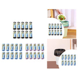 Maxbell Maxbell Trash Bags 10 Rolls /300 Count Kitchen Trash Bags for Kitchen Office Bedroom Blue