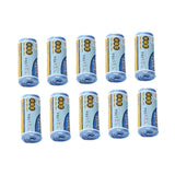 Maxbell Maxbell Trash Bags 10 Rolls /300 Count Kitchen Trash Bags for Kitchen Office Bedroom Blue