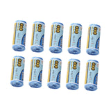 Maxbell Maxbell Trash Bags 10 Rolls /300 Count Kitchen Trash Bags for Kitchen Office Bedroom Blue