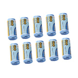 Maxbell Maxbell Trash Bags 10 Rolls /300 Count Kitchen Trash Bags for Kitchen Office Bedroom Blue
