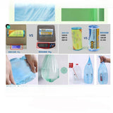 Maxbell Maxbell Trash Bags 10 Rolls /300 Count Kitchen Trash Bags for Kitchen Office Bedroom Blue