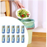 Maxbell Maxbell Trash Bags 10 Rolls /300 Count Kitchen Trash Bags for Kitchen Office Bedroom Blue