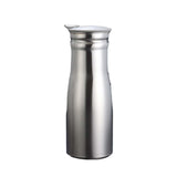 Maxbell 2xStainless Steel Water Jug Teapot Iced Tea Pitcher for Coffee Beverage Summer Gray