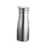 Maxbell 2xStainless Steel Water Jug Teapot Iced Tea Pitcher for Coffee Beverage Summer Gray