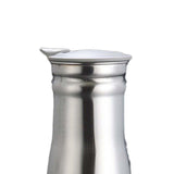 Maxbell 2xStainless Steel Water Jug Teapot Iced Tea Pitcher for Coffee Beverage Summer Gray