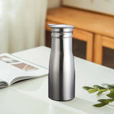Maxbell 2xStainless Steel Water Jug Teapot Iced Tea Pitcher for Coffee Beverage Summer Gray