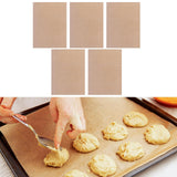 Maxbell Maxbell 5 Pieces Baking Mat Sheet Easy to Clean Oven Liner Sheet for Patio Cafe Deck