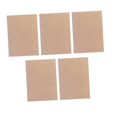 Maxbell Maxbell 5 Pieces Baking Mat Sheet Easy to Clean Oven Liner Sheet for Patio Cafe Deck