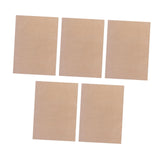 Maxbell Maxbell 5 Pieces Baking Mat Sheet Easy to Clean Oven Liner Sheet for Patio Cafe Deck