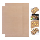 Maxbell Maxbell 5 Pieces Baking Mat Sheet Easy to Clean Oven Liner Sheet for Patio Cafe Deck