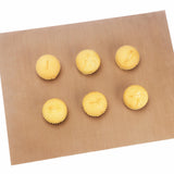 Maxbell Maxbell 5 Pieces Baking Mat Sheet Easy to Clean Oven Liner Sheet for Patio Cafe Deck