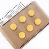 Maxbell Maxbell 5 Pieces Baking Mat Sheet Easy to Clean Oven Liner Sheet for Patio Cafe Deck
