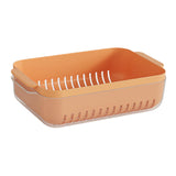Maxbell Maxbell Vegetable Washing Basket Multipurpose Fruit Cleaning Basin for Fruits Salads Orange Large