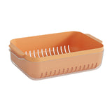 Maxbell Maxbell Vegetable Washing Basket Multipurpose Fruit Cleaning Basin for Fruits Salads Orange Large
